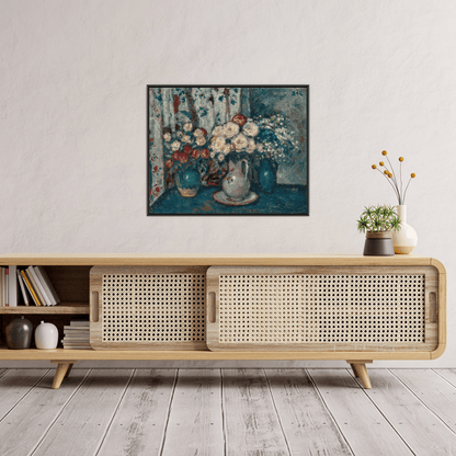 Deux bouquets de roses, Georges d'Espagnat - ArtDeco Canvas