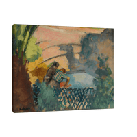 Deux femmes au lavoir, Henri Lebasque - ArtDeco Canvas