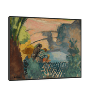 Deux femmes au lavoir, Henri Lebasque - ArtDeco Canvas