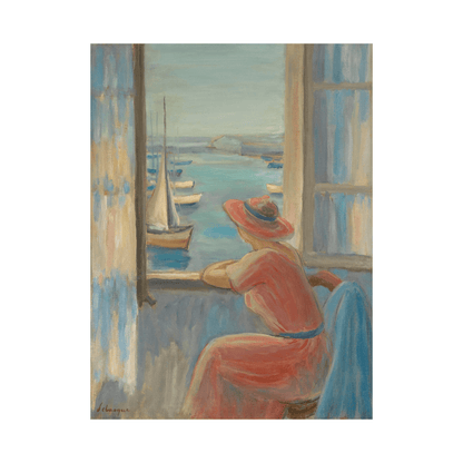 Devant La Fenêtre, Ile D’yeu, Henri Lebasque - ArtDeco Canvas