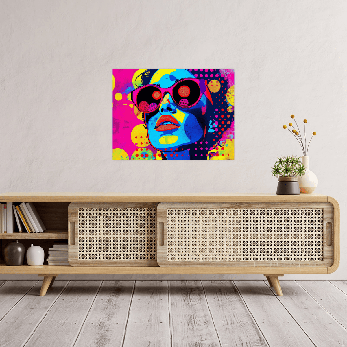 Disco girl - ArtDeco Canvas