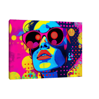 Disco girl - ArtDeco Canvas