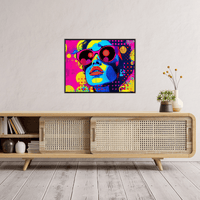 Disco girl - ArtDeco Canvas