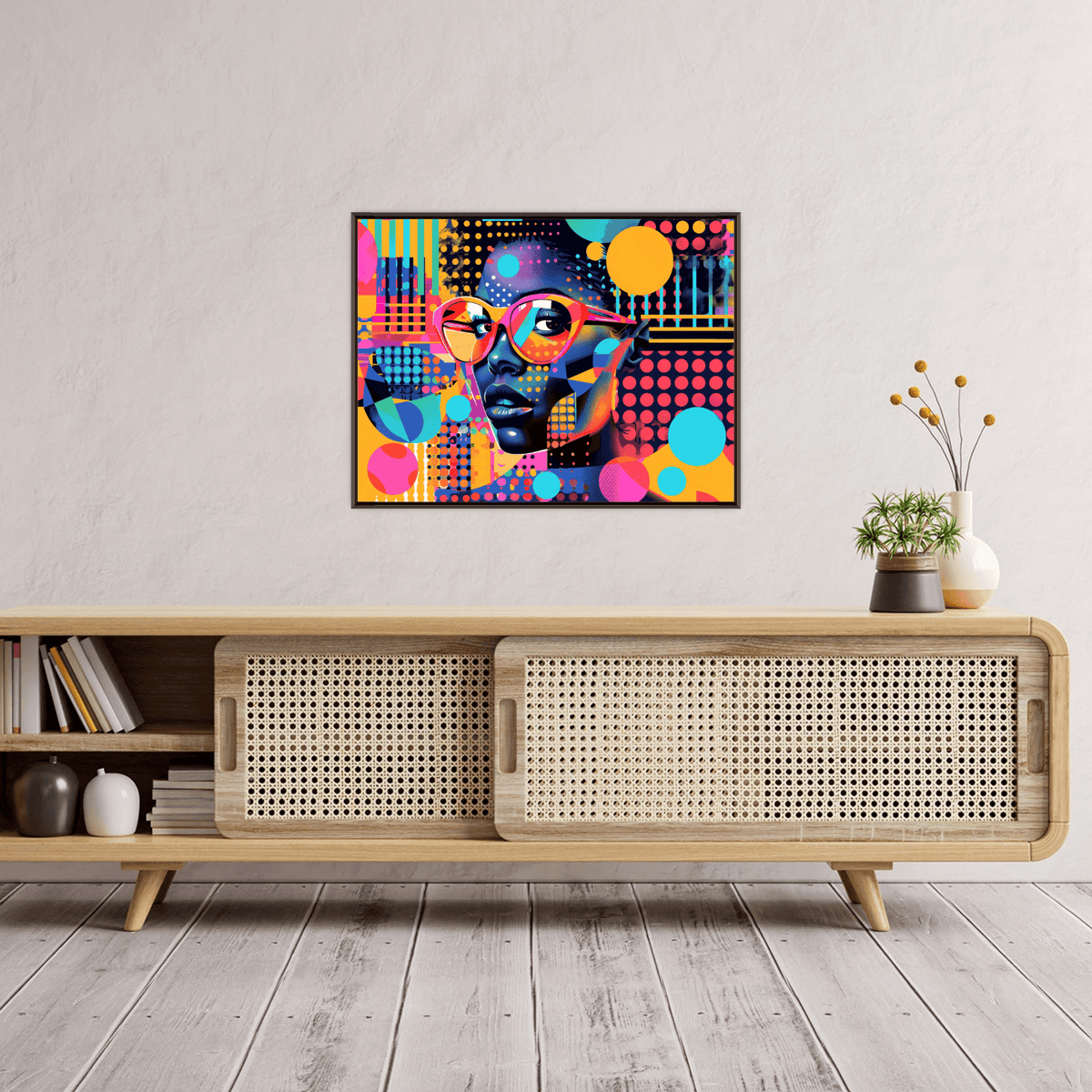 Disco girl lll - ArtDeco Canvas