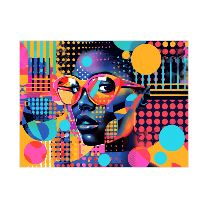 Disco girl lll - ArtDeco Canvas