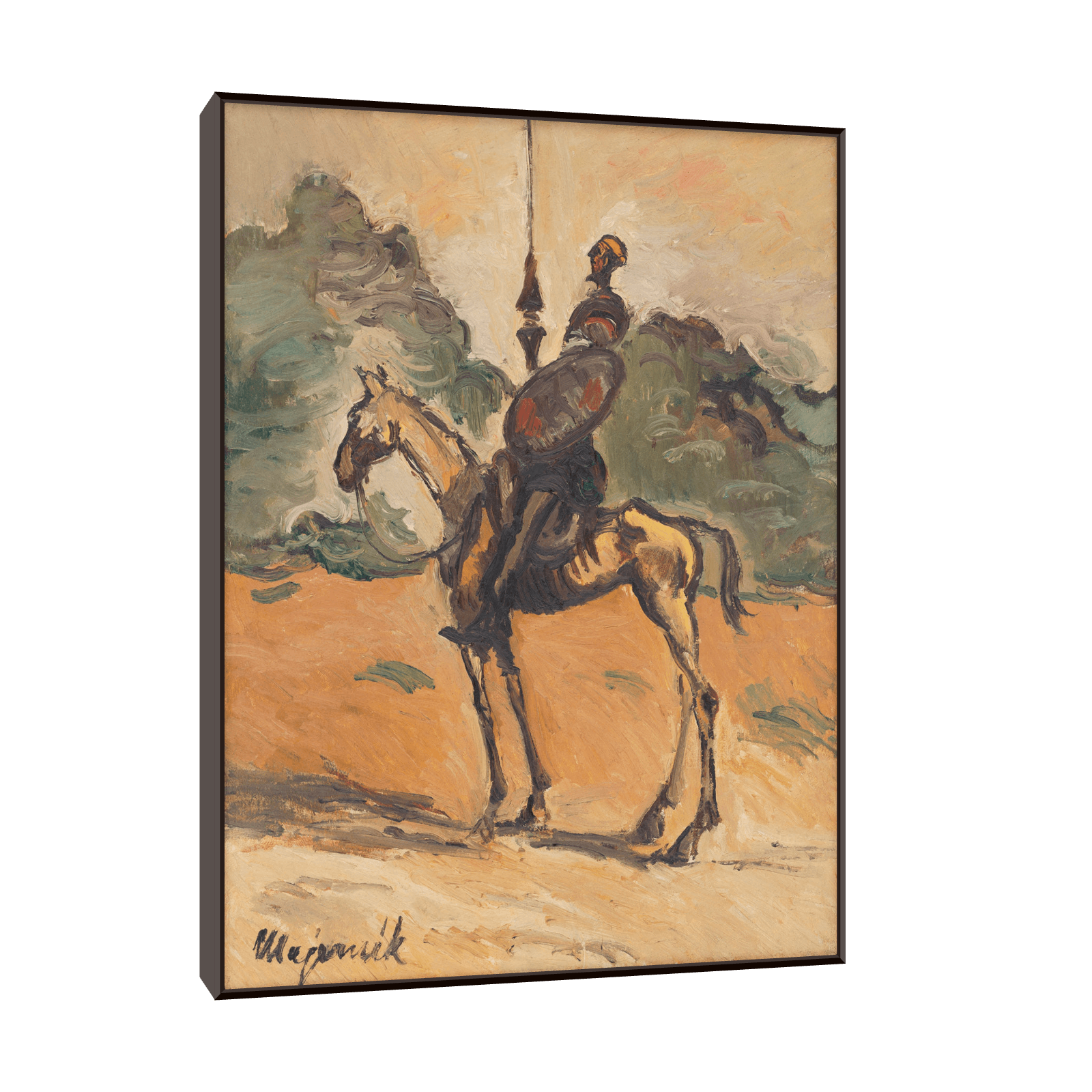 Don Quichotte, Cyprián Majerník - ArtDeco Canvas