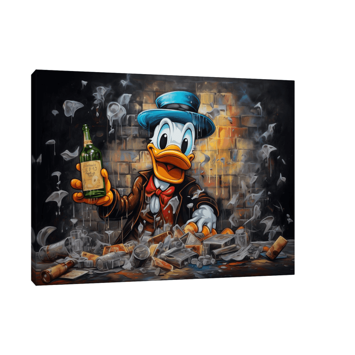 Donald's night out - ArtDeco Canvas