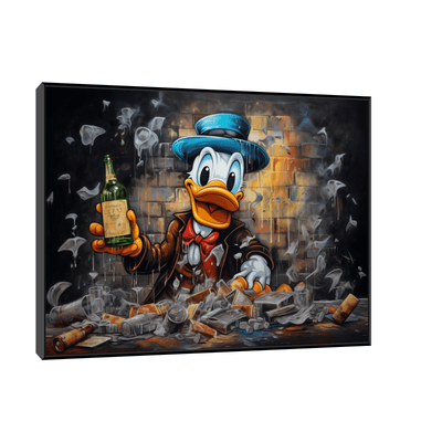 Donald's night out - ArtDeco Canvas