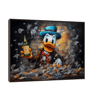 Donald's night out - ArtDeco Canvas