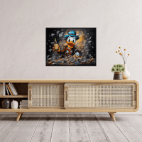 Donald's night out - ArtDeco Canvas