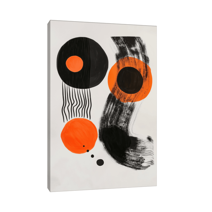 Dots II - ArtDeco Canvas