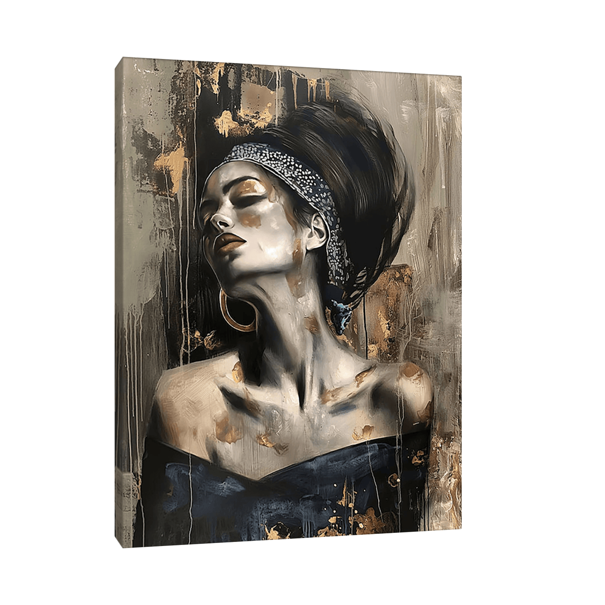 Dreamy girl - ArtDeco Canvas