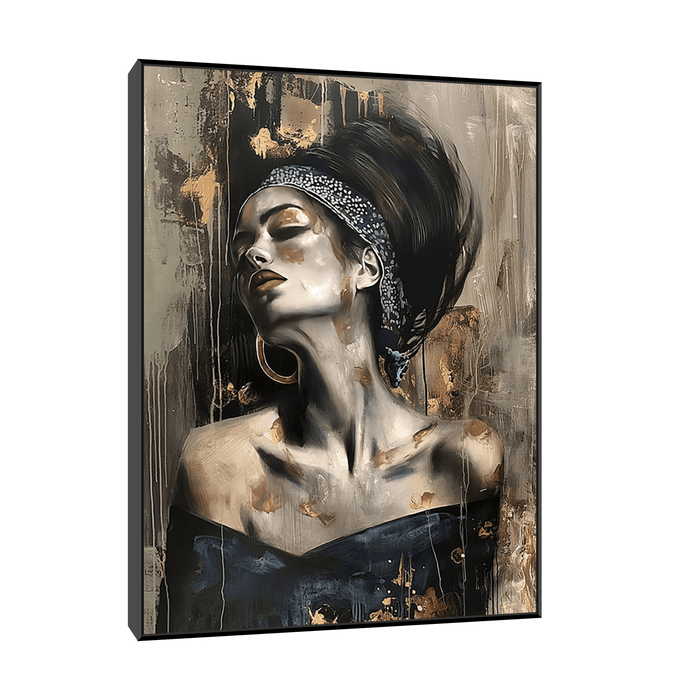 Dreamy girl - ArtDeco Canvas