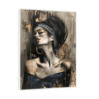 Dreamy girl - ArtDeco Canvas