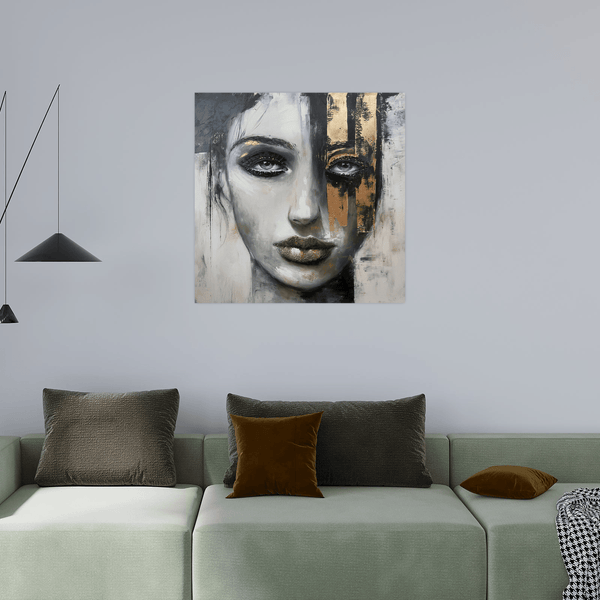 Dreamy look - ArtDeco Canvas