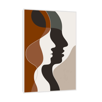 Dual reflection - ArtDeco Canvas