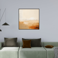 Dust clouded sun - ArtDeco Canvas