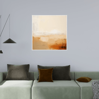 Dust clouded sun - ArtDeco Canvas