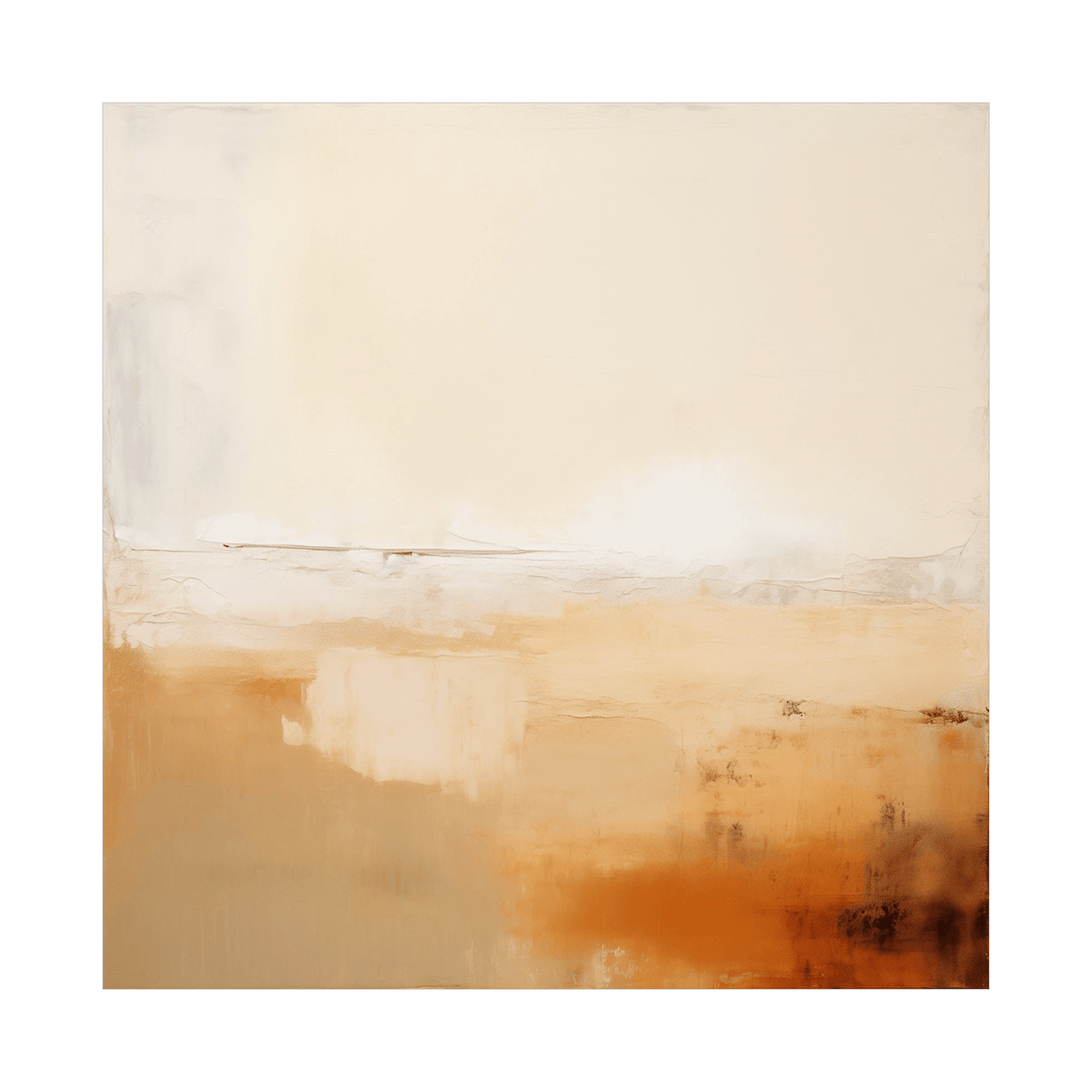 Dust clouded sun - ArtDeco Canvas