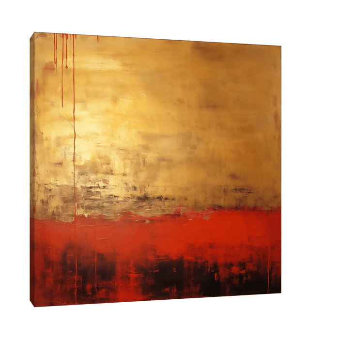 Dusty desert - ArtDeco Canvas