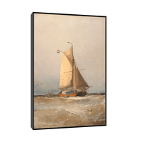 Dutch ship, Christian Fredrik Swensson - ArtDeco Canvas