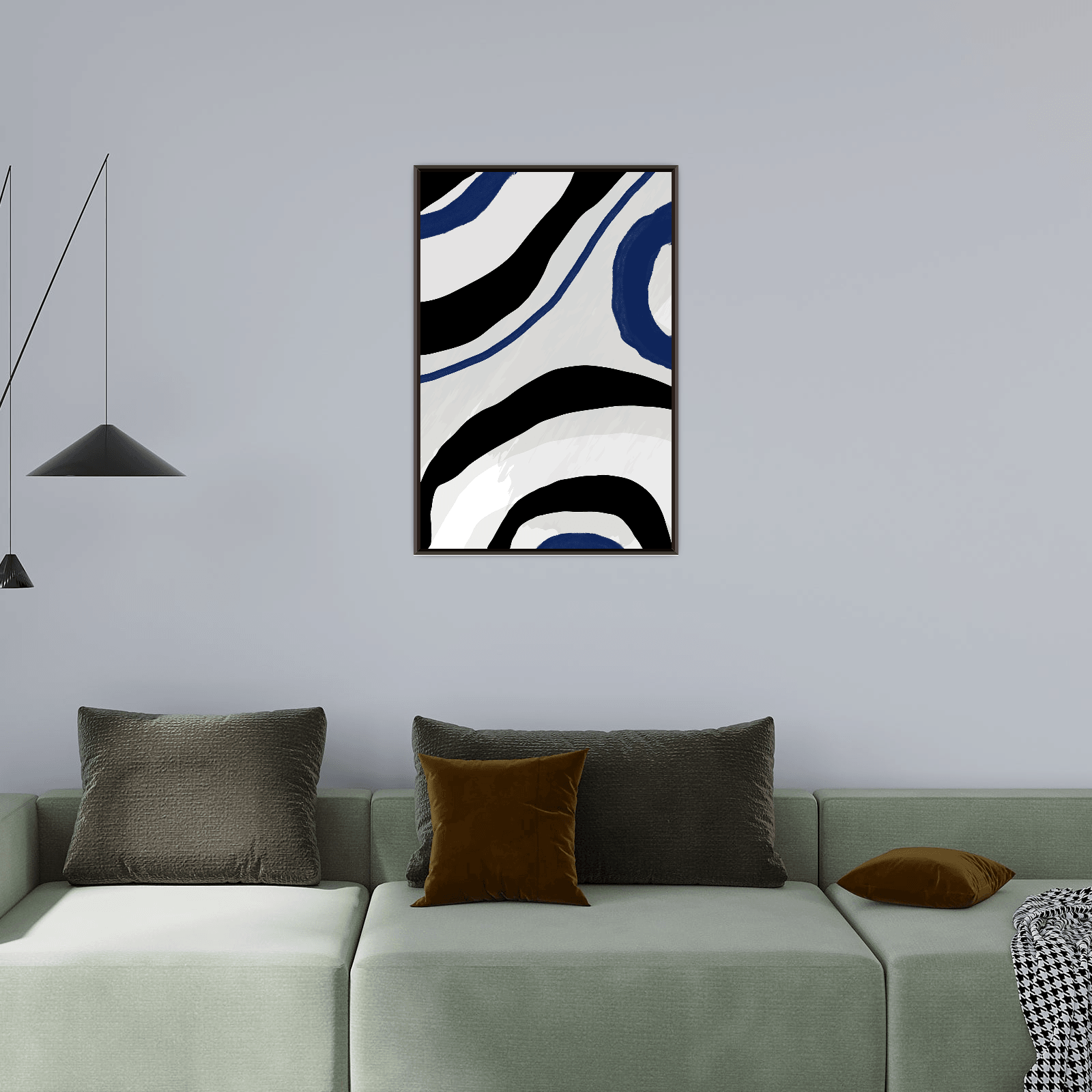 Echoes - ArtDeco Canvas