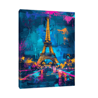 Eiffel Tower - ArtDeco Canvas