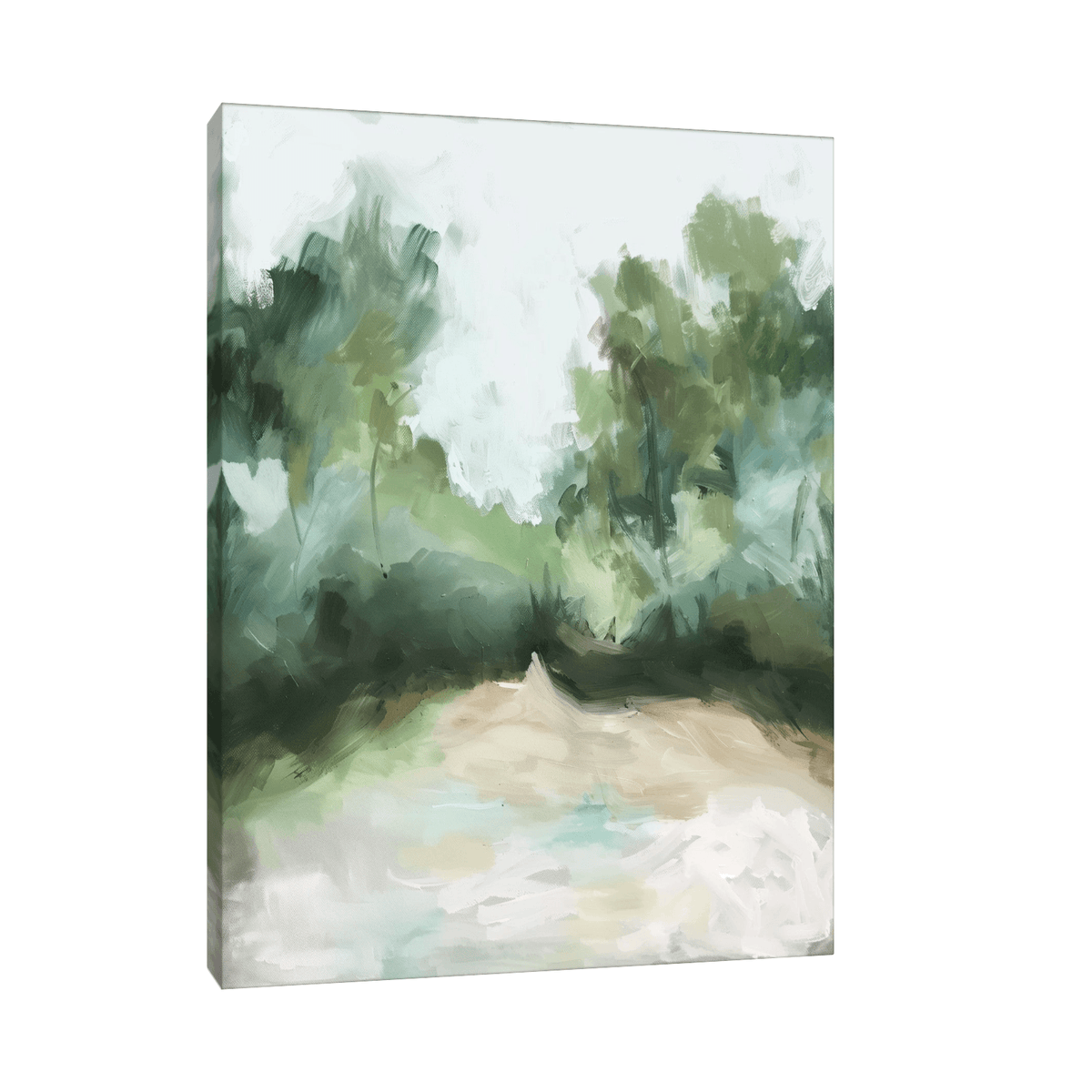 Entering the forest - ArtDeco Canvas