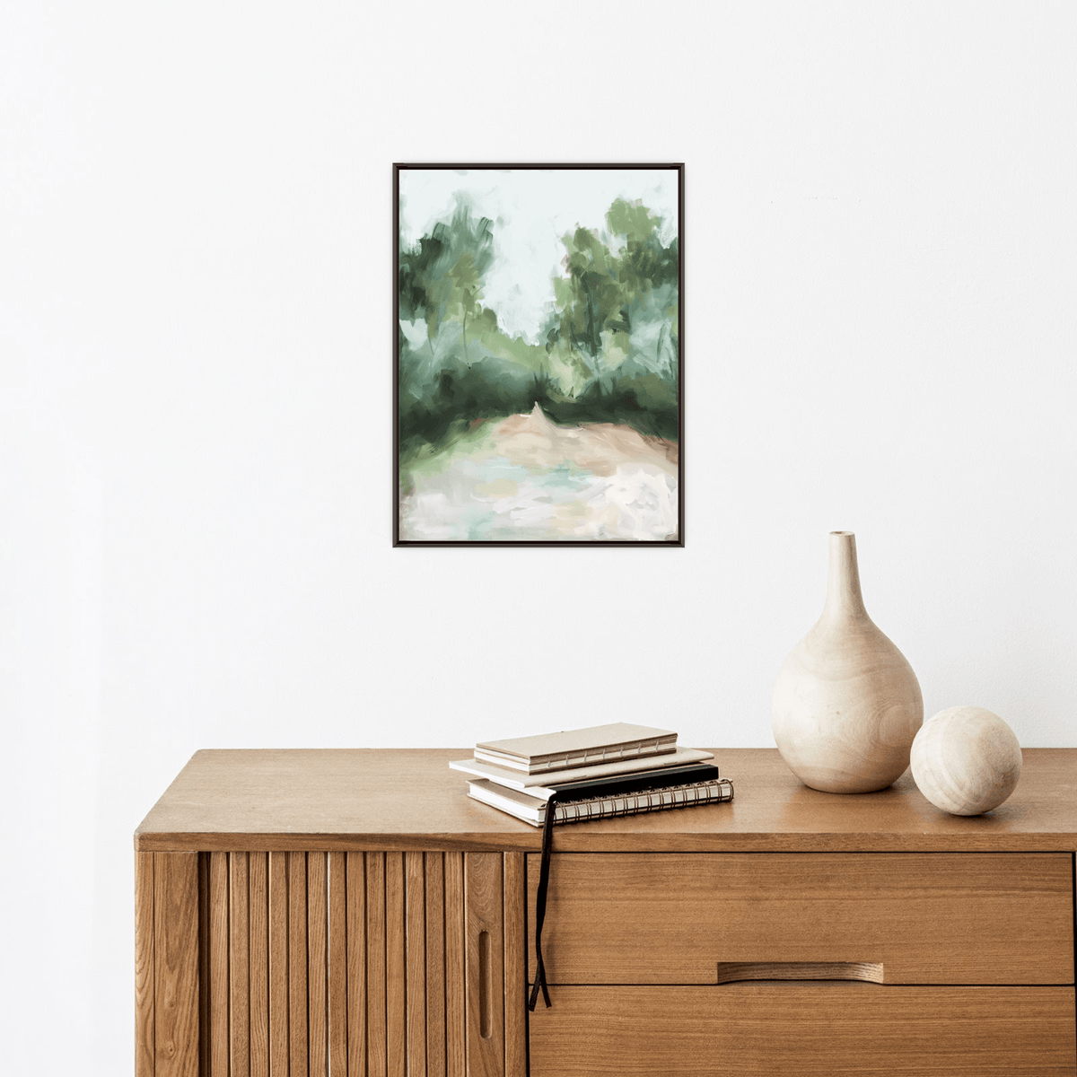 Entering the forest - ArtDeco Canvas