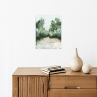 Entering the forest - ArtDeco Canvas