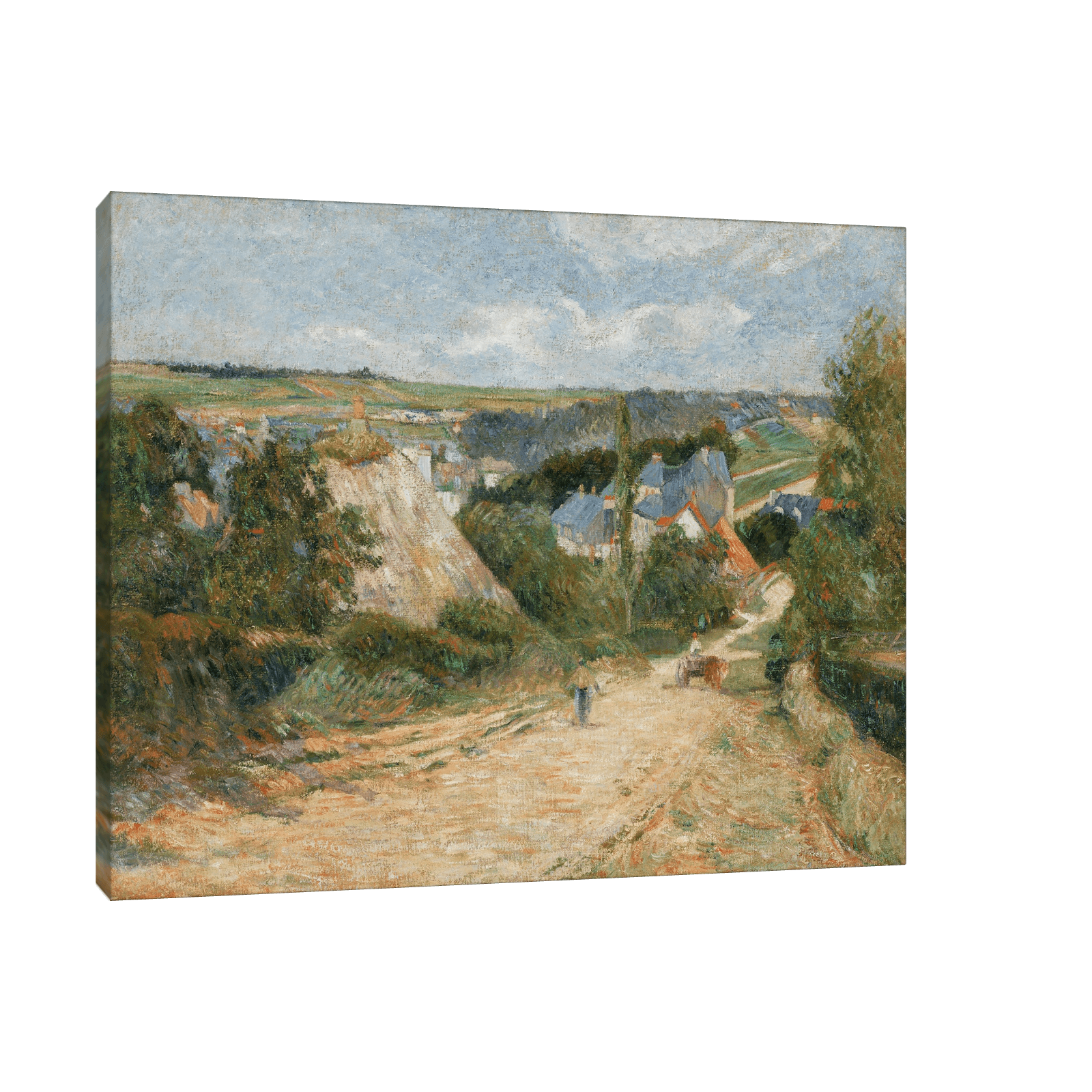 Entrance to the Village of Osny, Paul Gauguin - ArtDeco Canvas