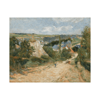 Entrance to the Village of Osny, Paul Gauguin - ArtDeco Canvas