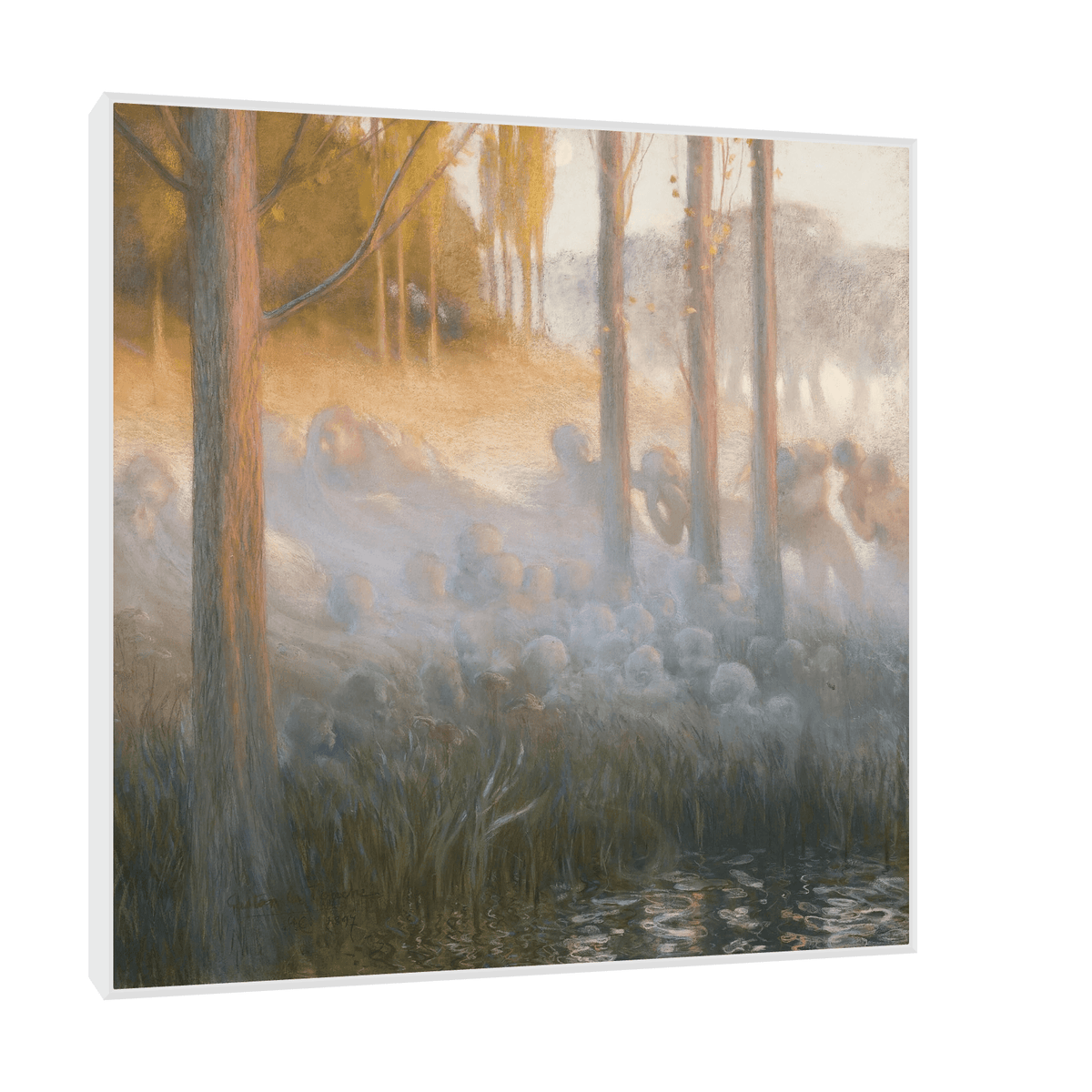 Esprits Nocturnes, Gaston La Touche - ArtDeco Canvas