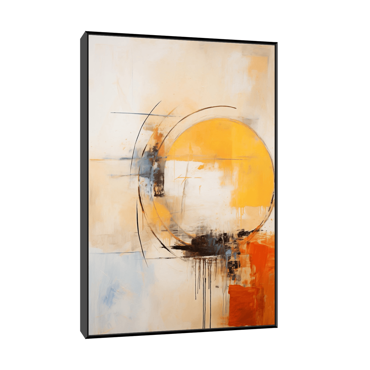 Ever lasting sun reflections - ArtDeco Canvas