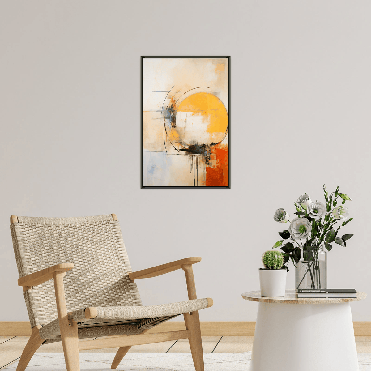 Ever lasting sun reflections - ArtDeco Canvas