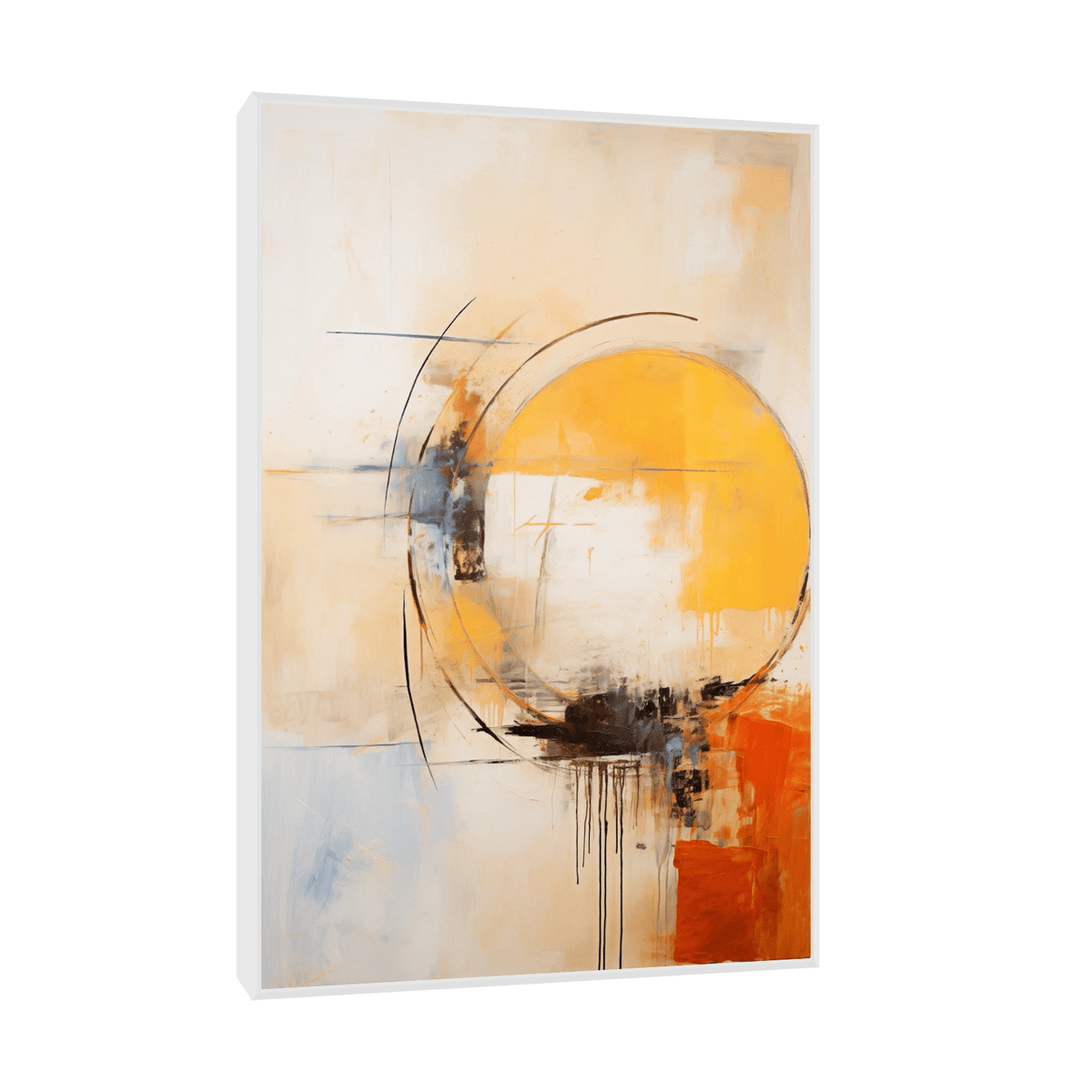 Ever lasting sun reflections - ArtDeco Canvas