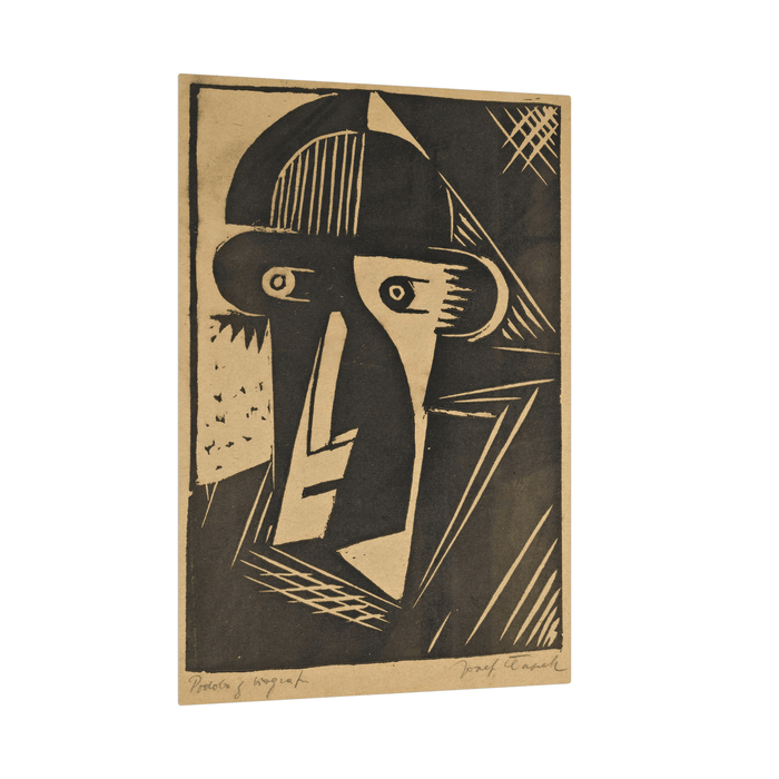 Face From Cinema, Josef Čapek - ArtDeco Canvas