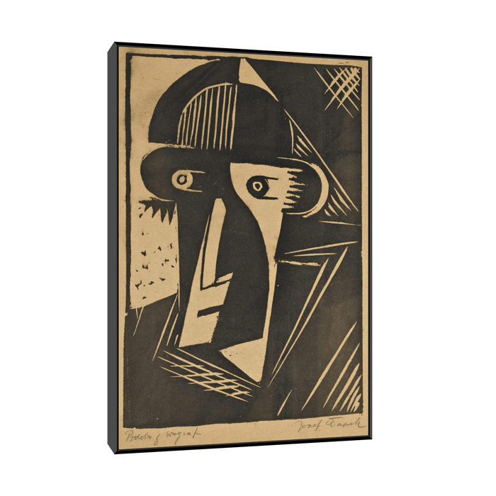 Face From Cinema, Josef Čapek - ArtDeco Canvas