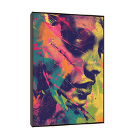 Face of a girl - ArtDeco Canvas