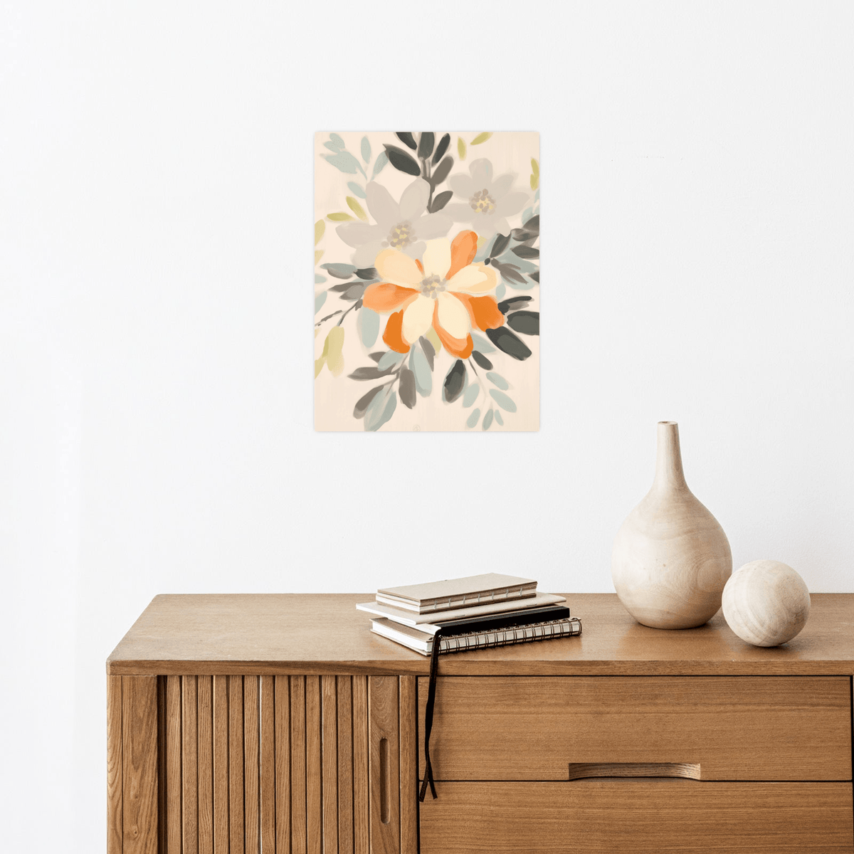 Few flowers - ArtDeco Canvas