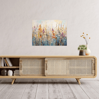 Field of flowers - ArtDeco Canvas