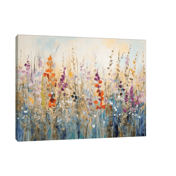 Field of flowers - ArtDeco Canvas