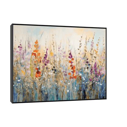 Field of flowers - ArtDeco Canvas