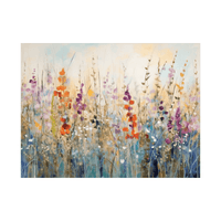 Field of flowers - ArtDeco Canvas