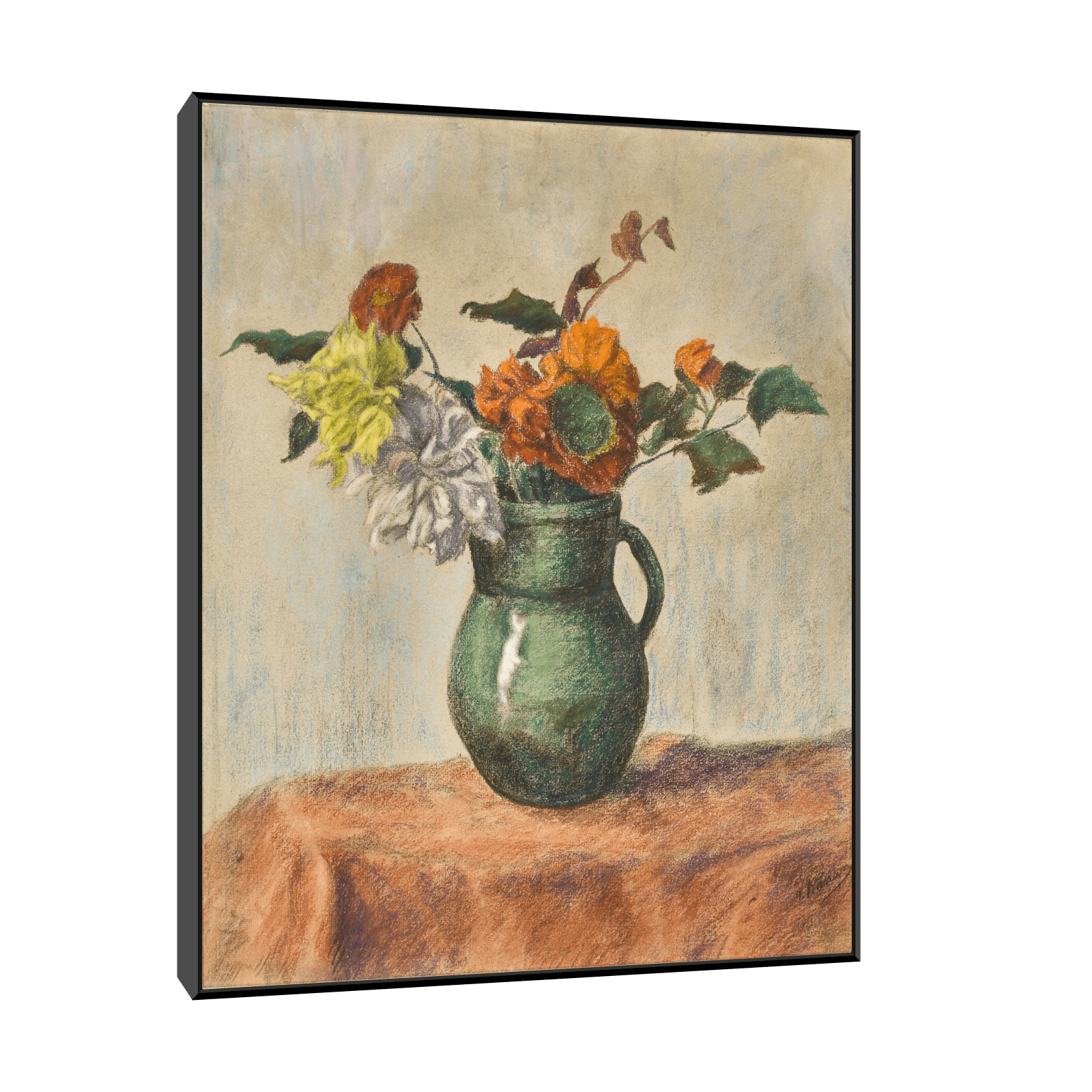 Fleurs dans un pot vert, Paul Ranson - ArtDeco Canvas