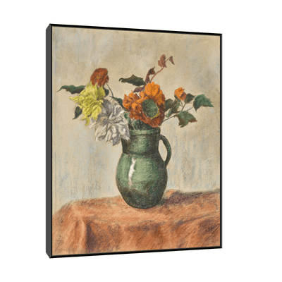Fleurs dans un pot vert, Paul Ranson - ArtDeco Canvas
