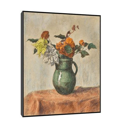Fleurs dans un pot vert, Paul Ranson - ArtDeco Canvas