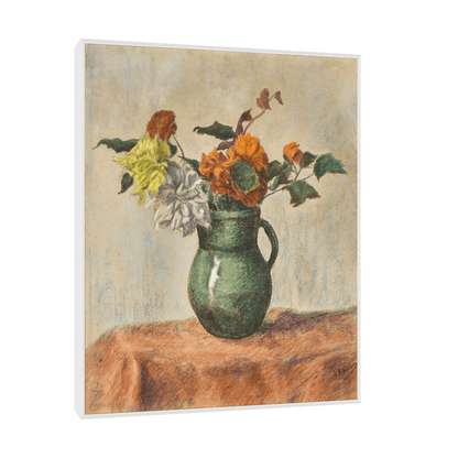 Fleurs dans un pot vert, Paul Ranson - ArtDeco Canvas