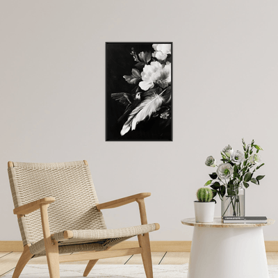 Floral close encounter - ArtDeco Canvas
