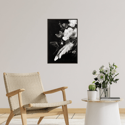 Floral close encounter - ArtDeco Canvas